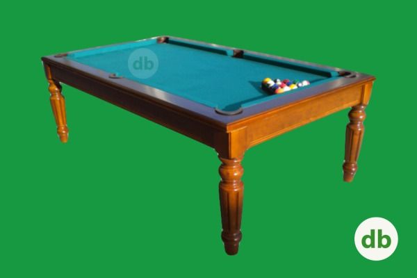 Mesa de billar modelo New Don Billar con patas torneadas 